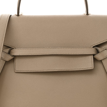 Celine Grained Calfskin Micro Belt Bag Light Taupe 8 of 15