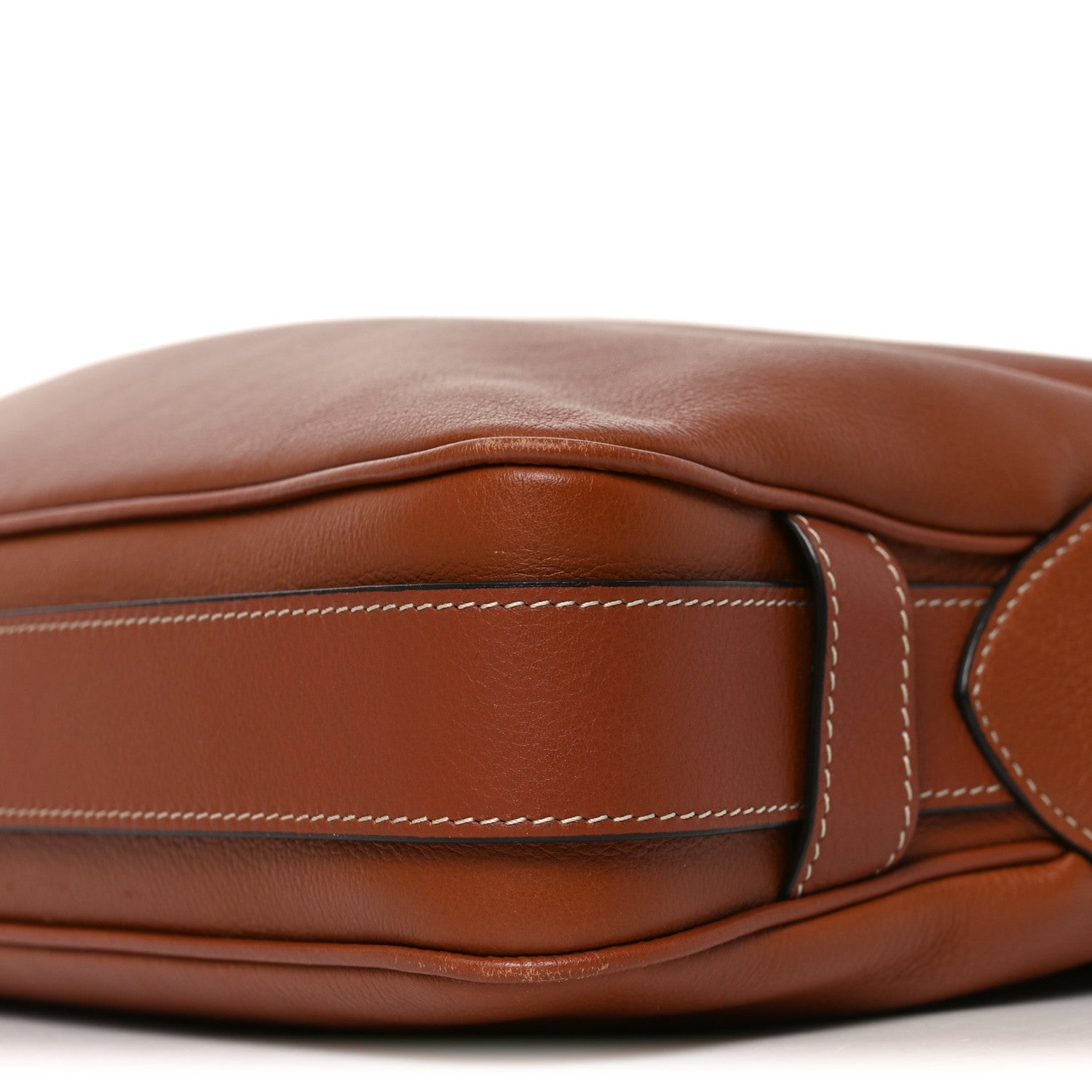 Celine Supple Calfskin Medium Romy Shoulder Bag Tan 8 of 9
