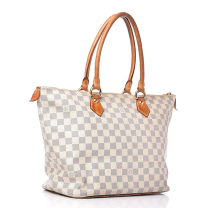 Louis Vuitton Damier Azur Saleya MM 3 of 11