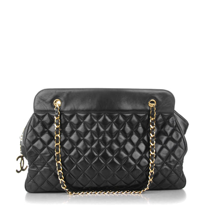 Chanel Lambskin Quilted Shoulder Bag Black 1 of 9