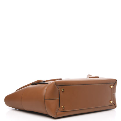 Bottega Veneta French Calfskin Maxi Intrecciato Large Arco Wood 4 of 11