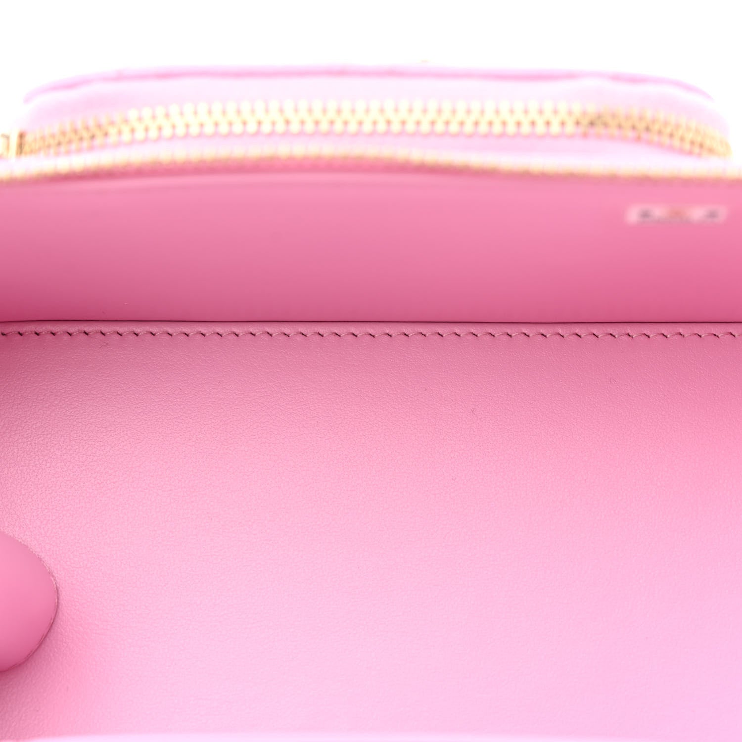 Chanel Caviar Quilted Top Handle Pocket Vanity Case Lilac 5 of 10