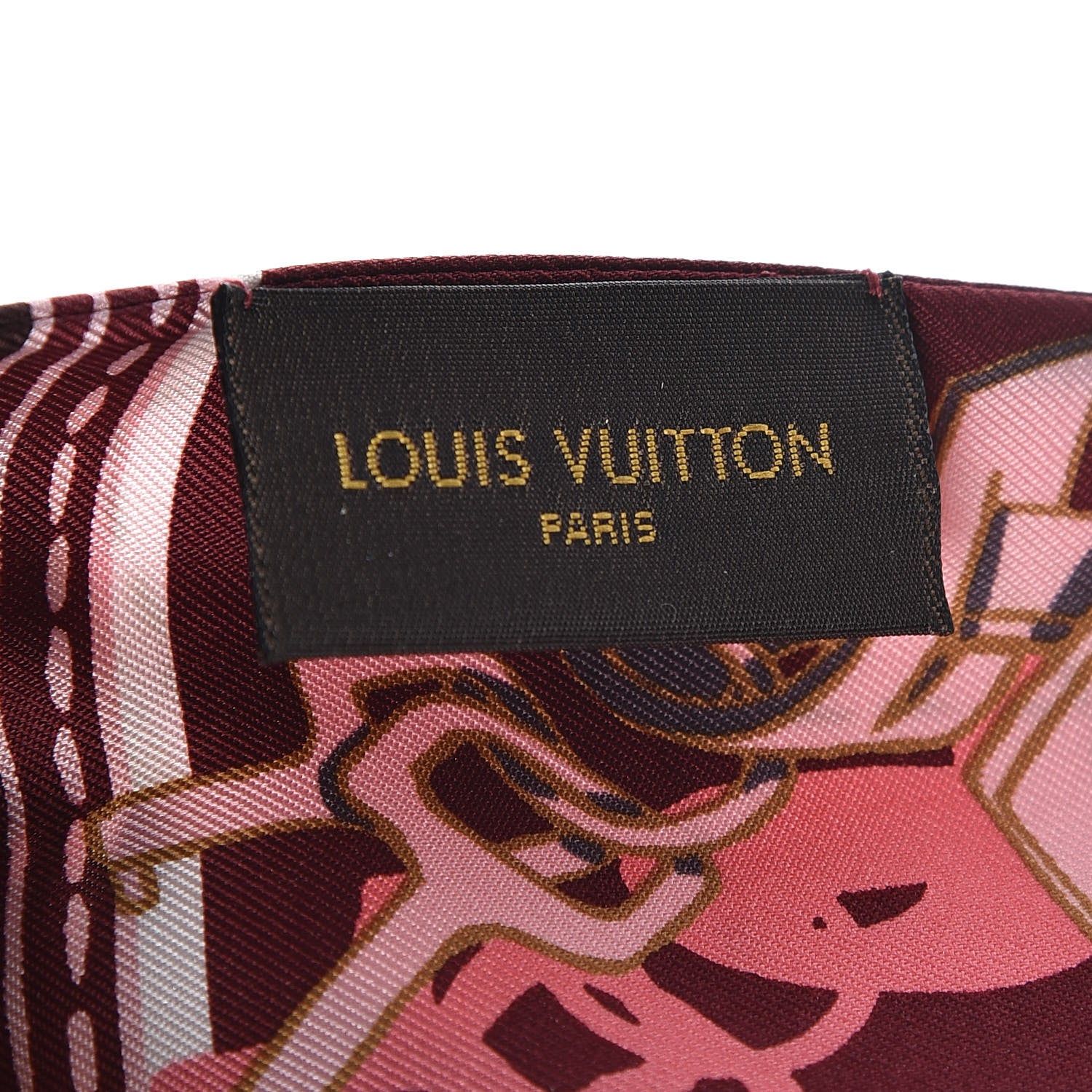 Louis Vuitton Silk Handle Me Bandeau Bordeaux 3 of 5