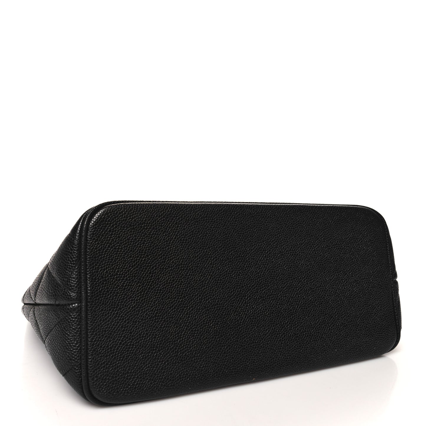 Caviar Quilted Medallion Tote Black