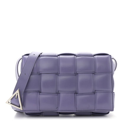 Bottega Veneta Nappa Maxi Intreccio Padded Cassette Crossbody Bag Lavender 1 of 10