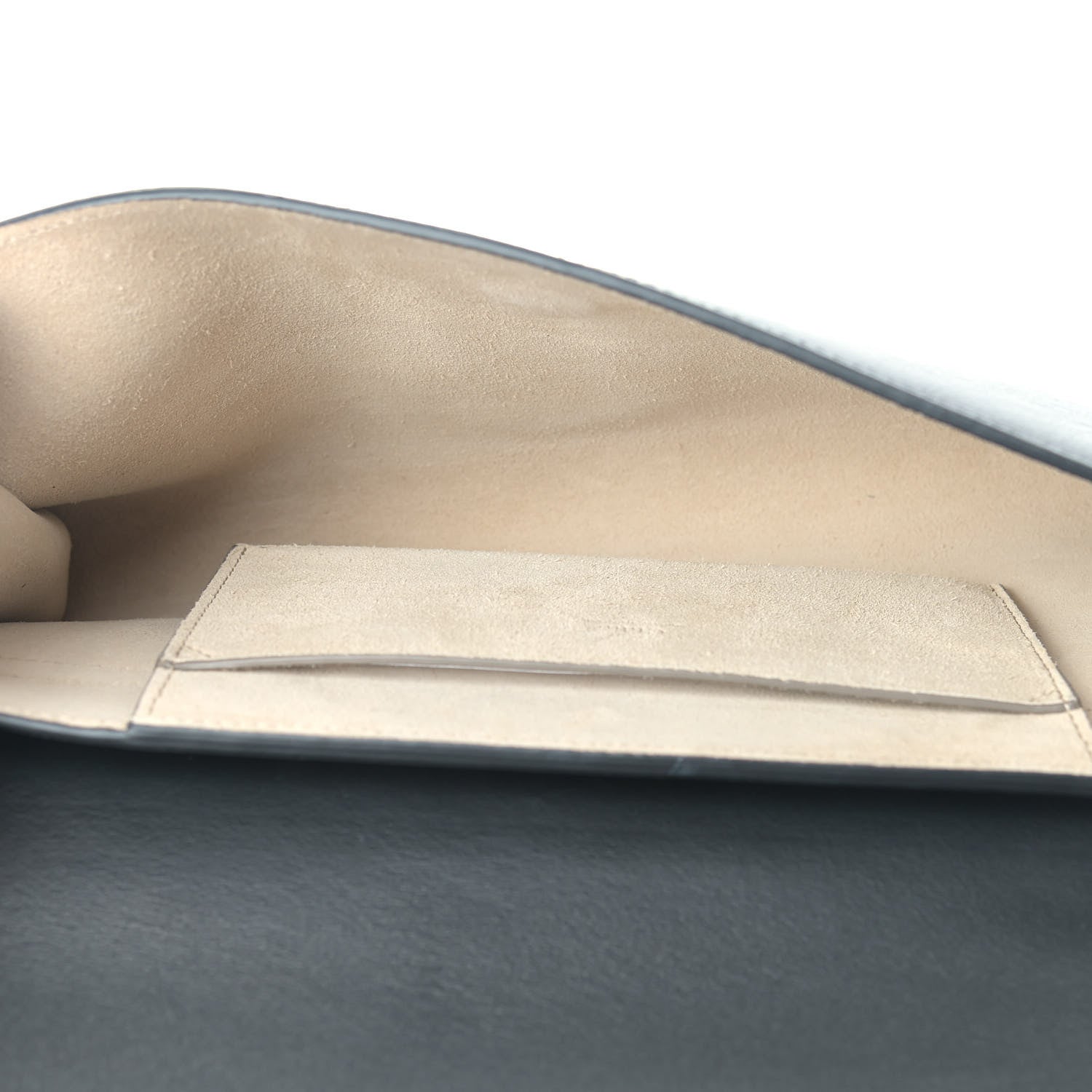 Chloe Suede Calfskin Faye Clutch Black 5 of 12