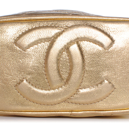 Chanel Lambskin Quilted Tassel Bag Gold 5 of 9