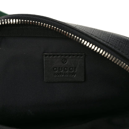 Gucci GG Supreme Monogram Web Belt Bag Black 6 of 10