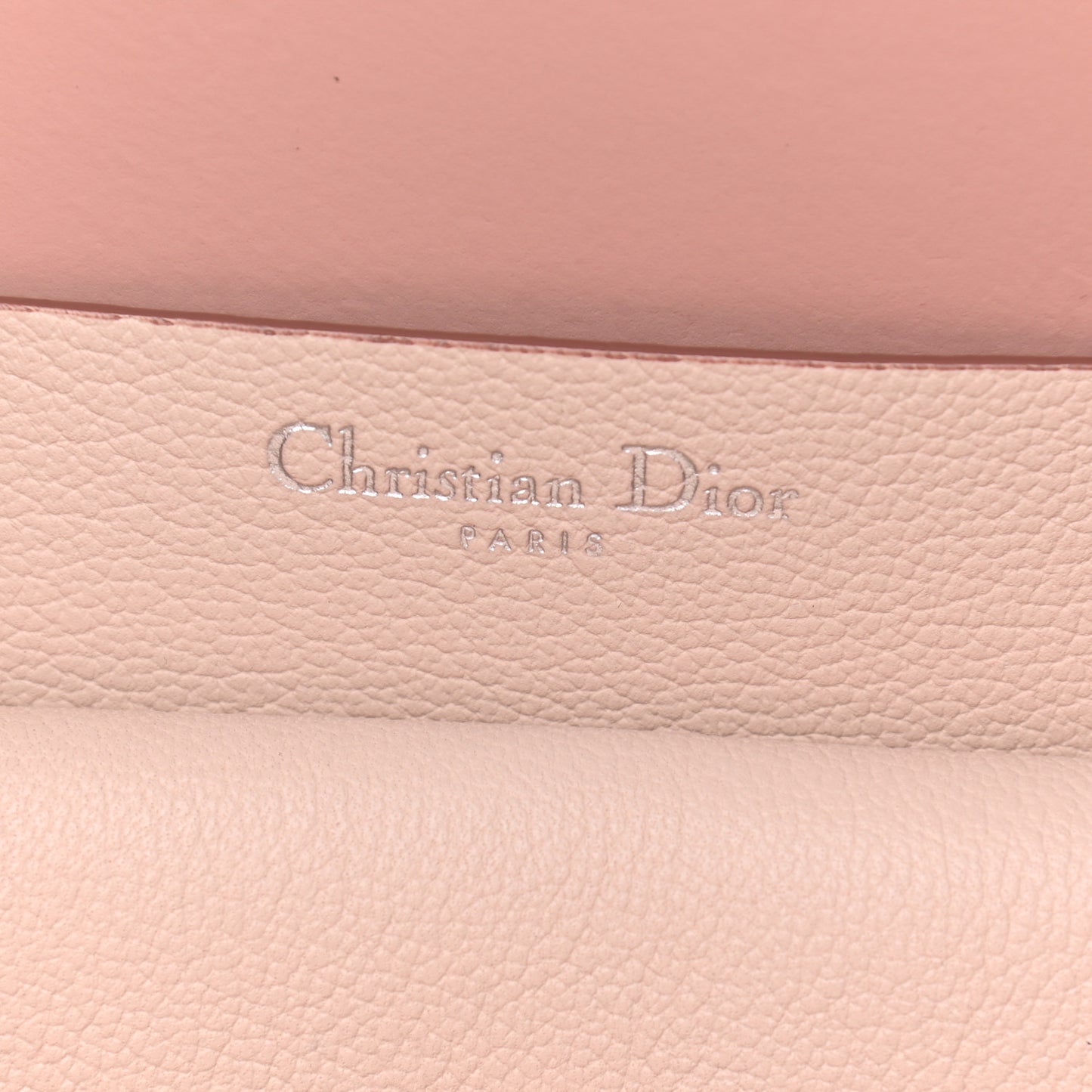 Supple Grained Calfskin Large Open Bar Tote Rose Poudre