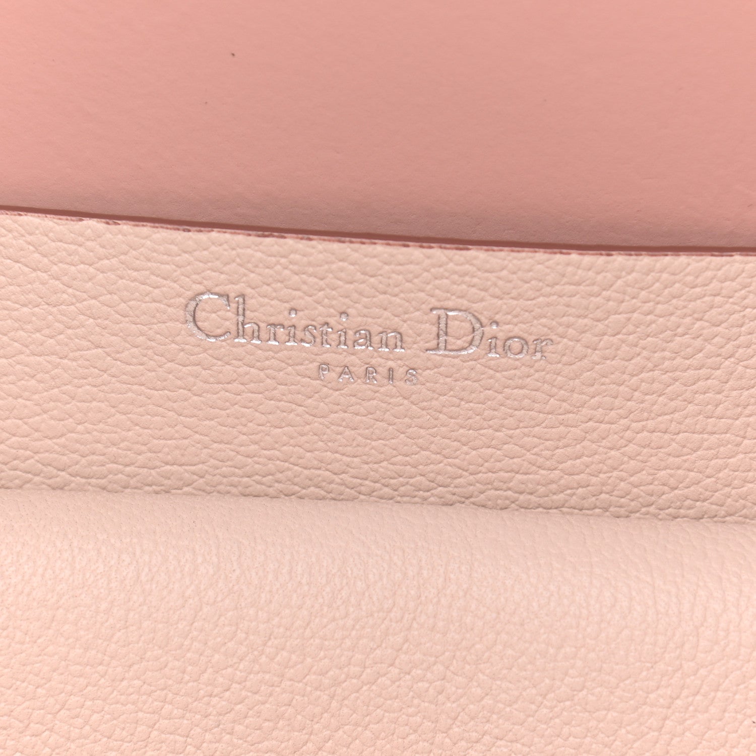 Christian Dior Supple Grained Calfskin Large Open Bar Tote Rose Poudre 6 of 12