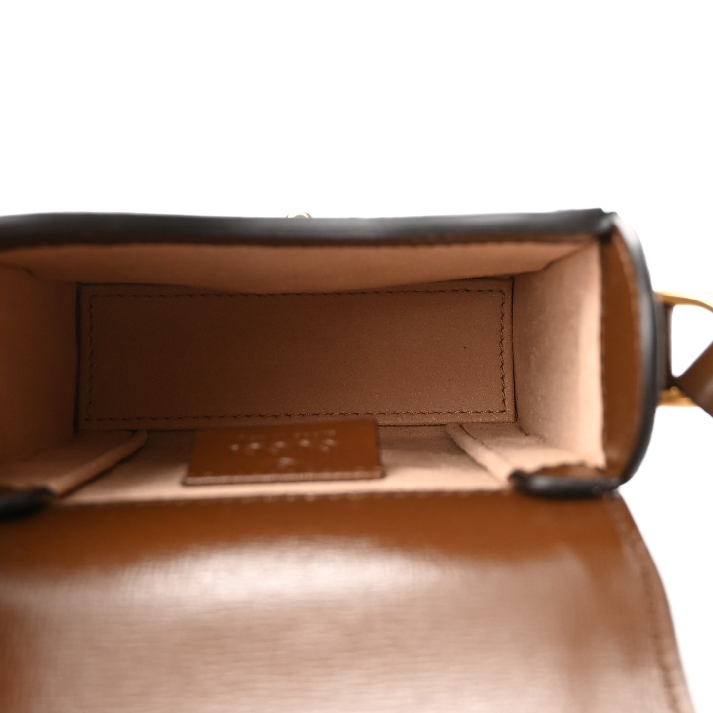 GG Supreme Monogram Mini Horsebit 1955 Crossbody Bag Beige Brown Sugar