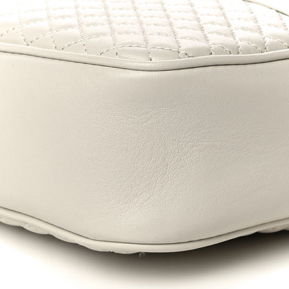 Saint Laurent Lambskin Quilted Victoire Camera Bag Blanc Vintage 9 of 9