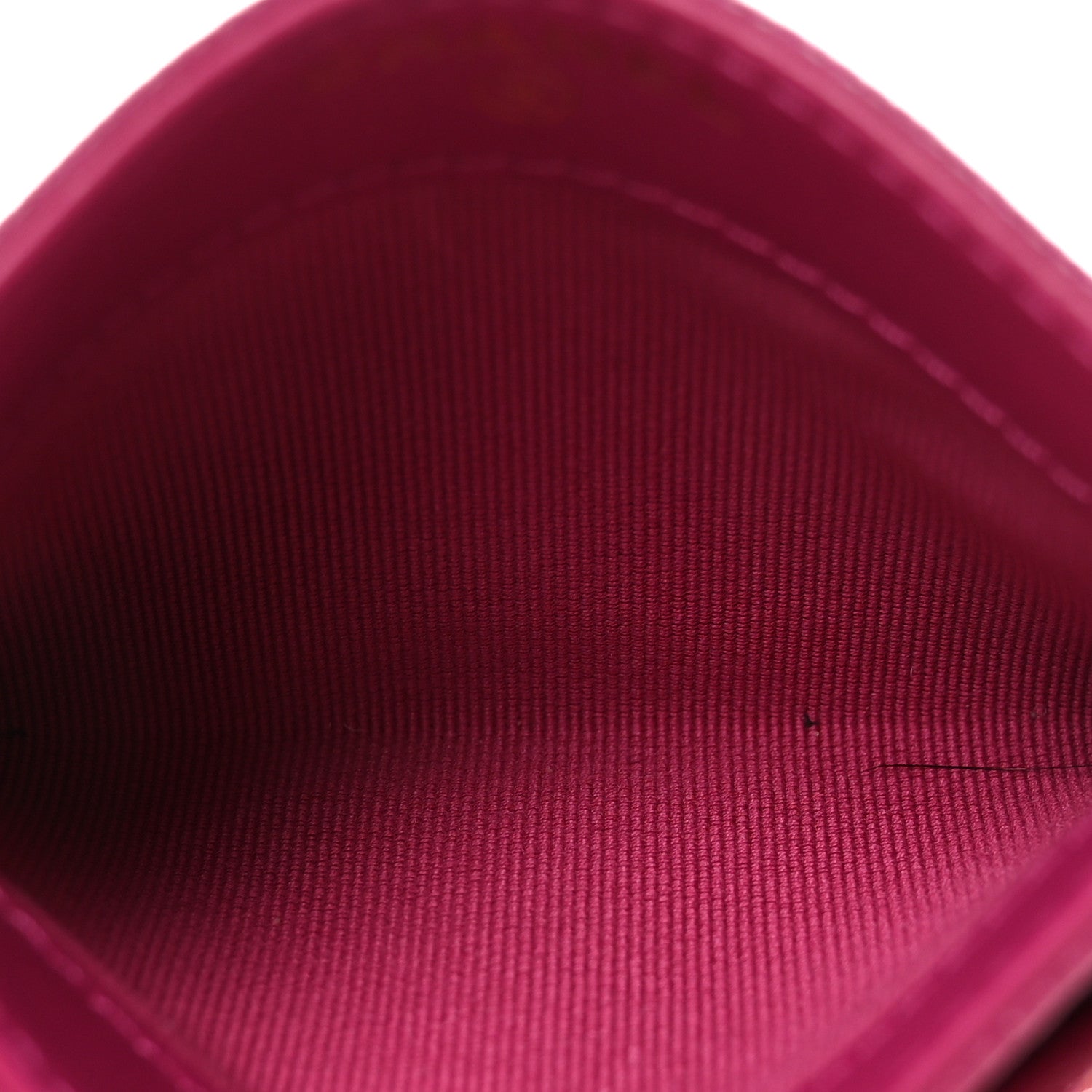 Chanel Caviar Quilted Card Holder Fuchsia 5 of 8