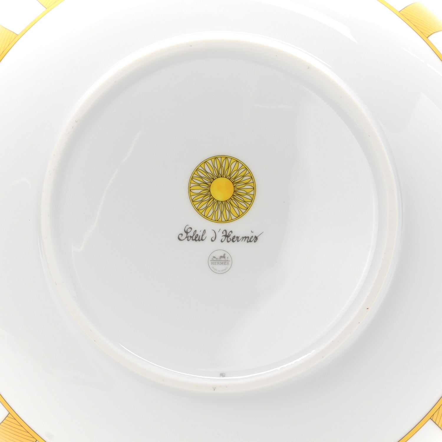 Hermes Porcelain Soleil d'Hermes Large Salad Bowl 5 of 7