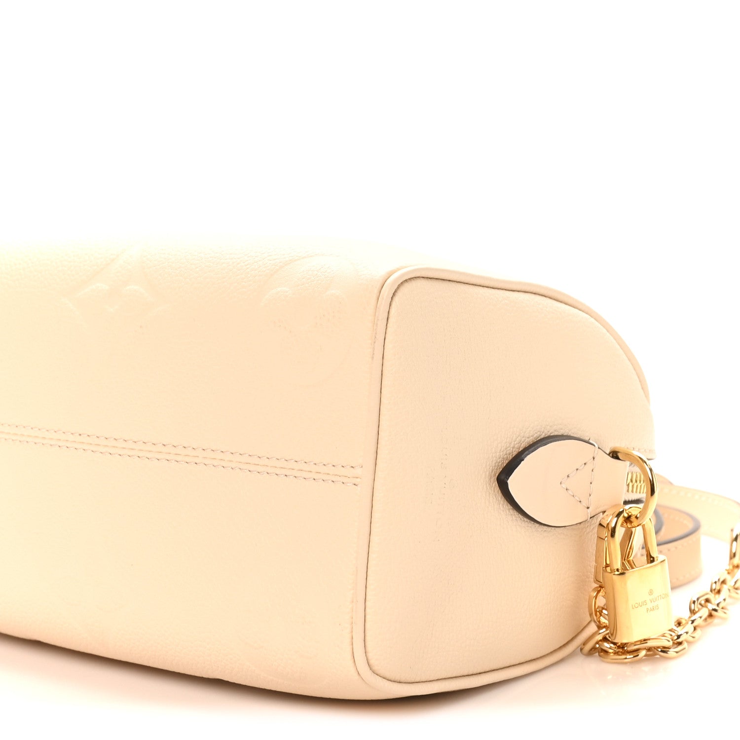 Louis Vuitton Empreinte Monogram Giant Speedy Bandouliere 20 Creme 9 of 10