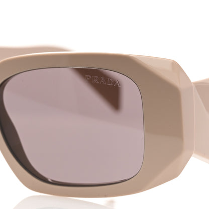 Prada Acetate Symbole Sunglasses SPR 17W Plum Beige 7 of 8