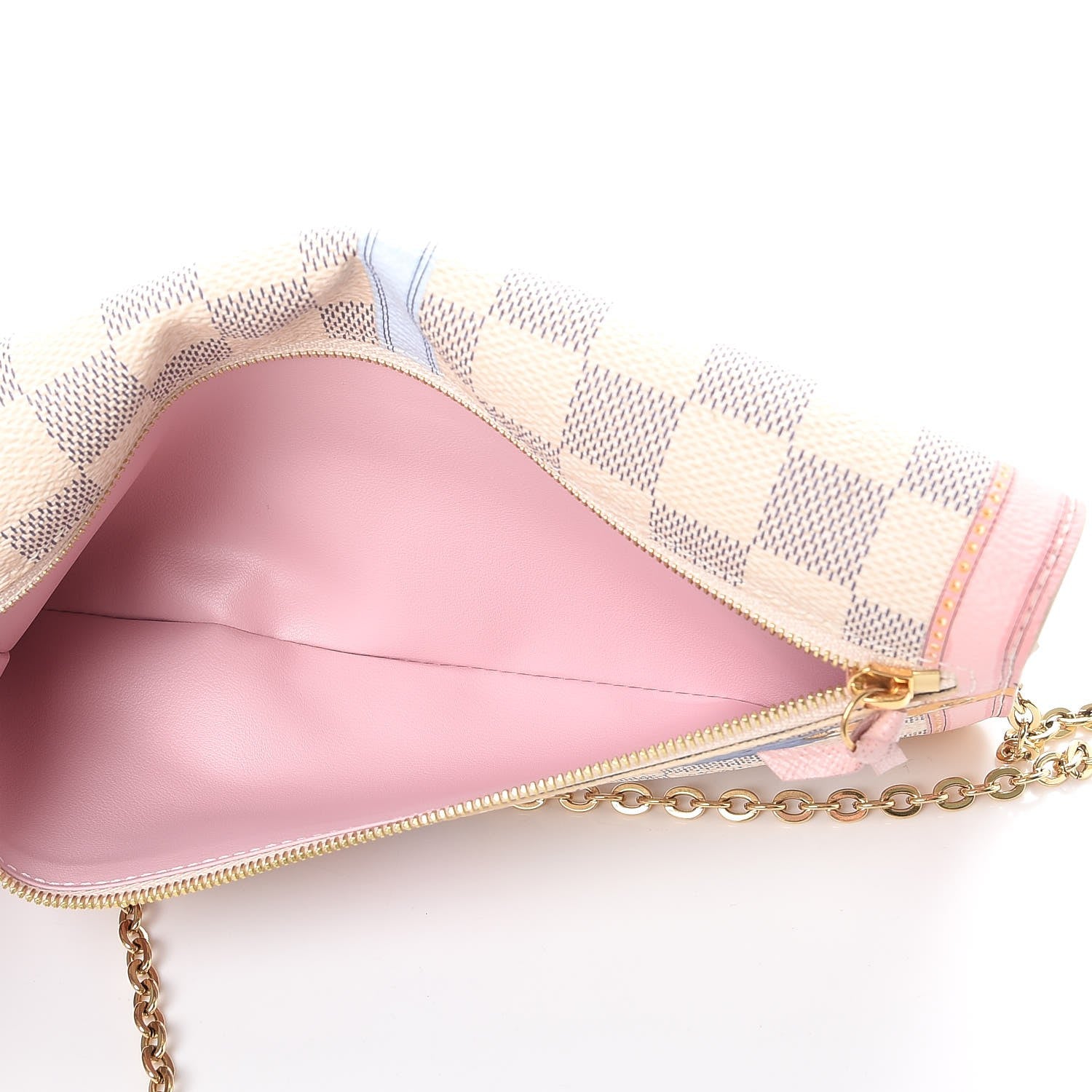 Louis Vuitton Damier Azur Summer Trunks Pochette Weekend 9 of 11