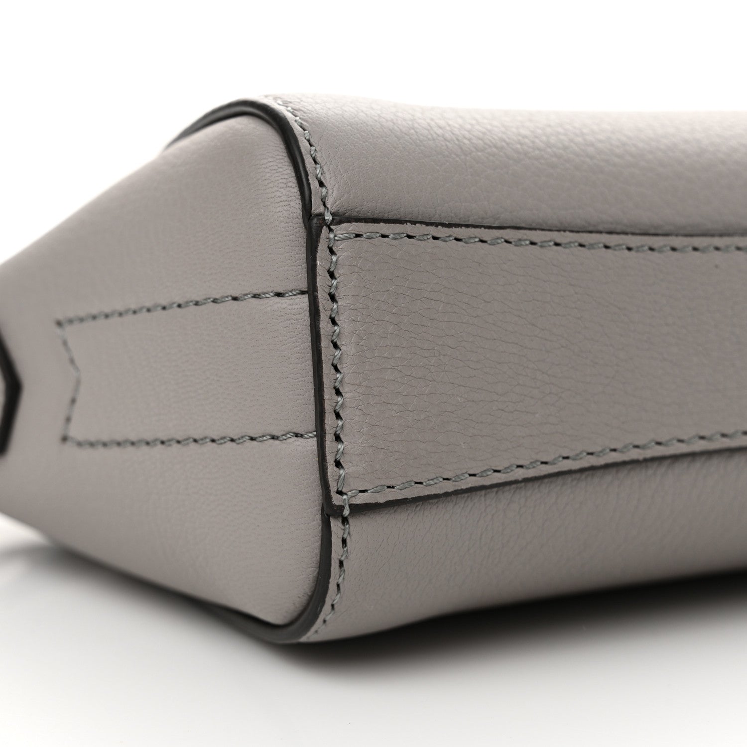 Givenchy Sugar Goatskin Nano Antigona Pearl Grey 8 of 10
