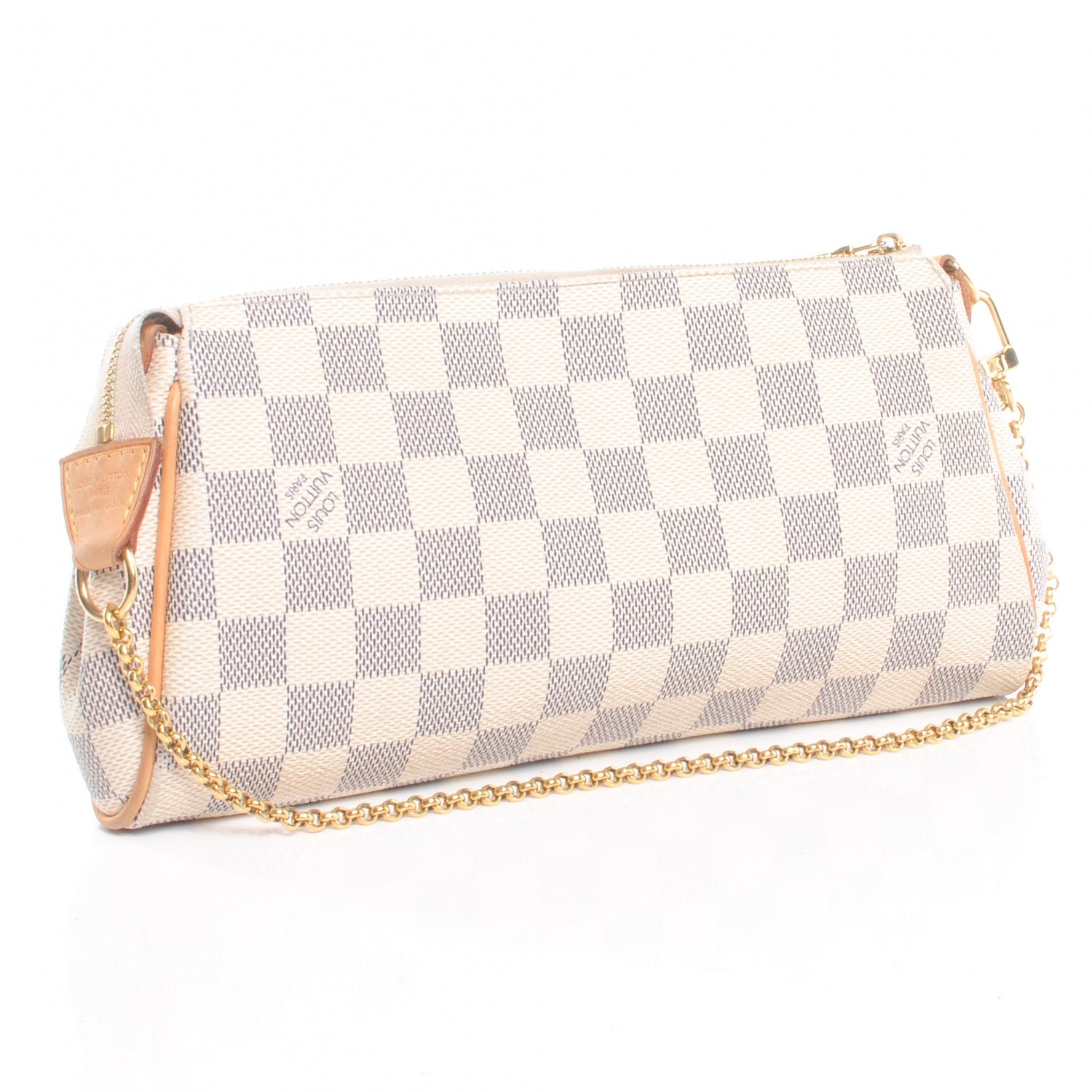 Louis Vuitton Damier Azur Eva Clutch 3 of 8