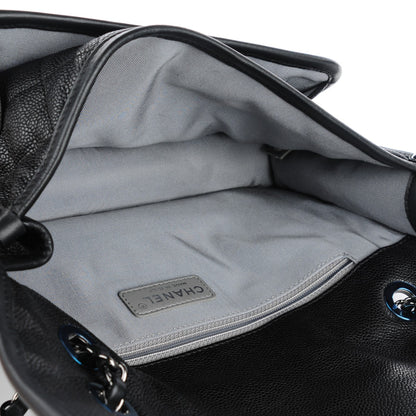 Chanel Caviar Quilted Medium French Riviera Flap Black 5 of 8