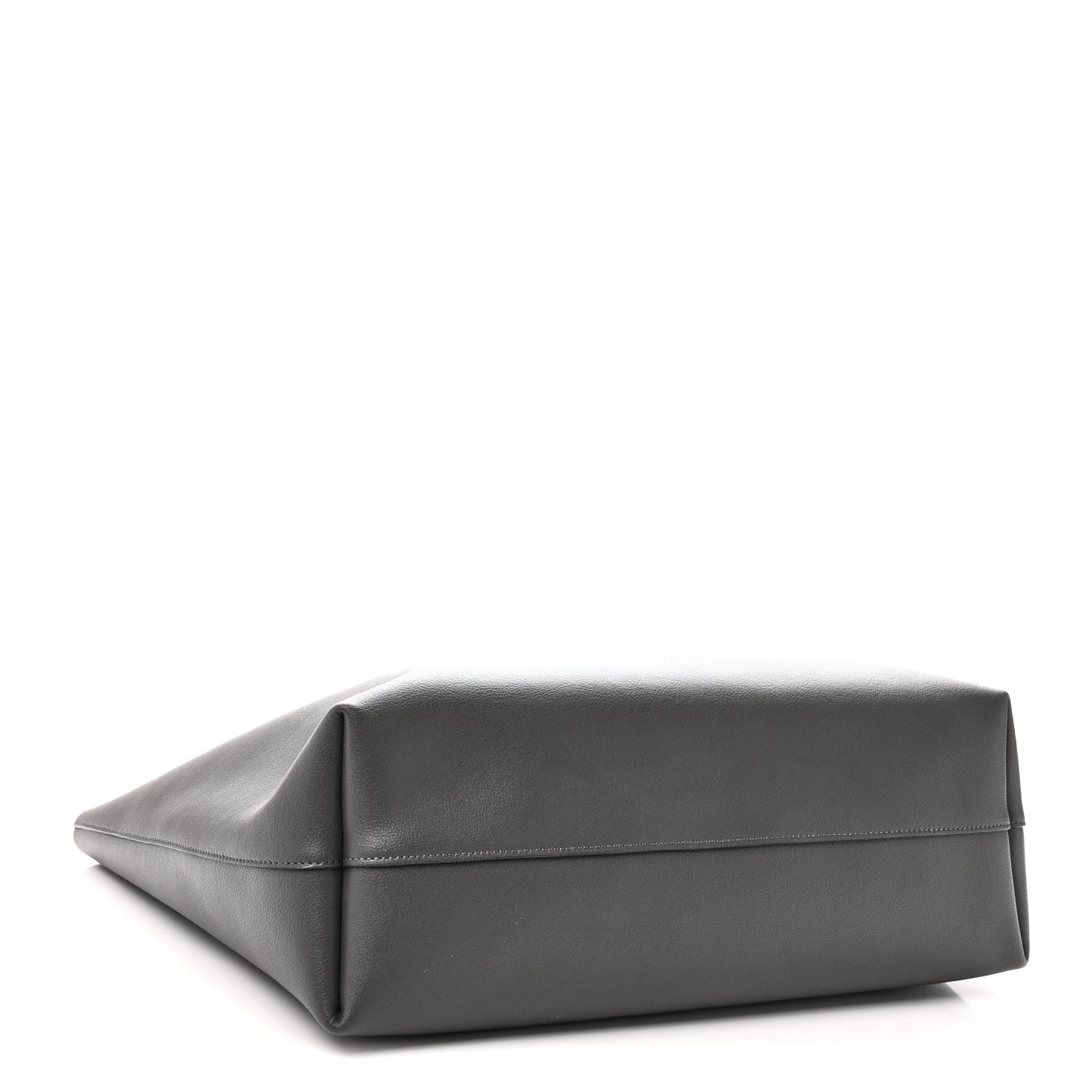 Calfskin Large Shopping Tote Earth