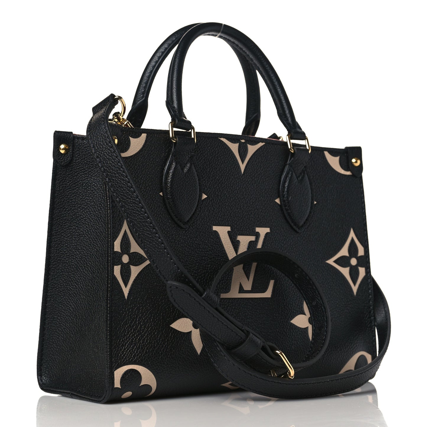Empreinte Monogram Giant Onthego PM Black Beige