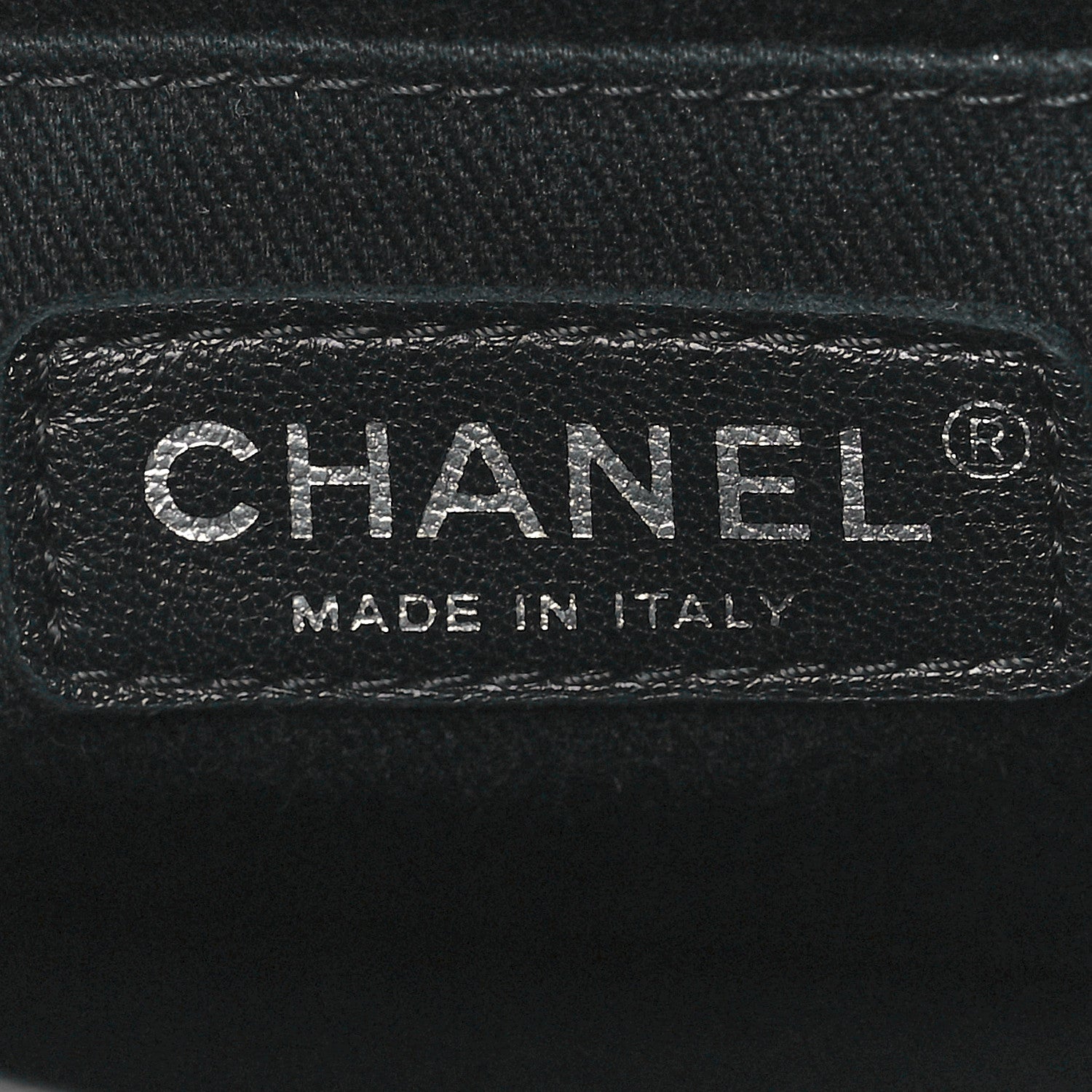 Chanel Washed Caviar Quilted Small Square Turn Around Ligne Flap Dark Grey 6 of 11