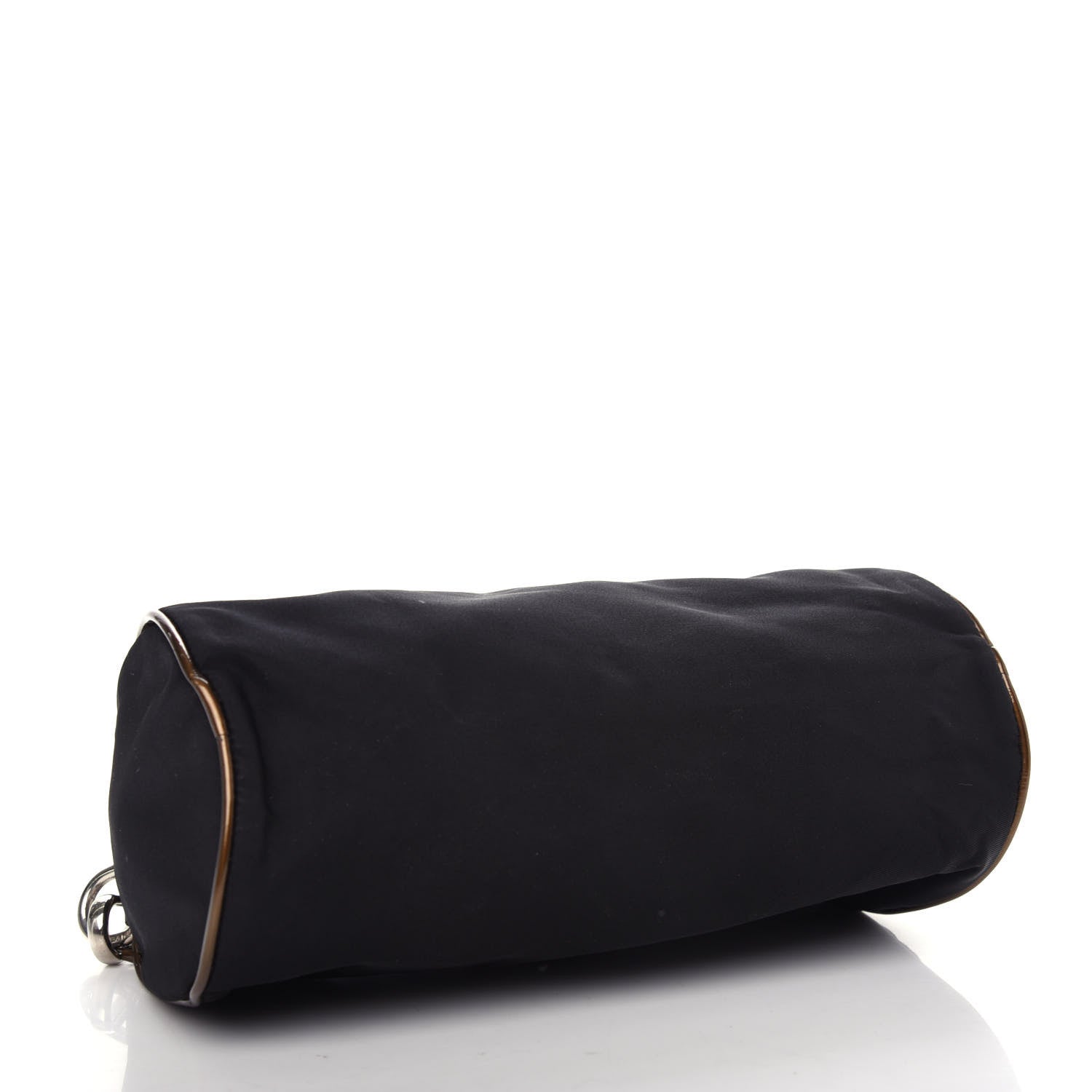 Prada Tessuto Nylon Pochette Bag Black 4 of 10