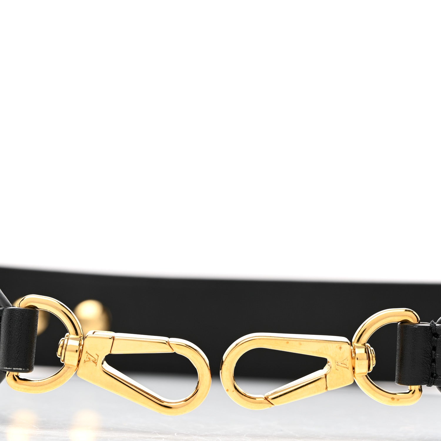 Louis Vuitton Monogram Adjustable Bandouliere Shoulder Strap Black 5 of 5