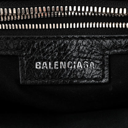 Balenciaga Agneau Arena Crystal Neo Cagole Handbag XS Black 7 of 11