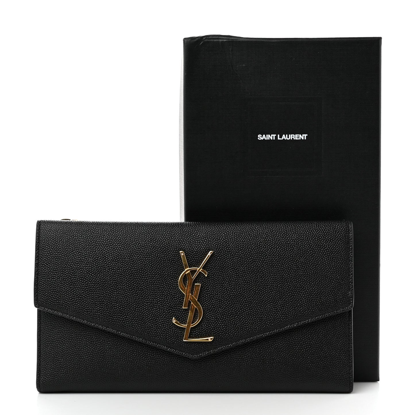 Grain De Poudre Monogram Uptown Wallet Black