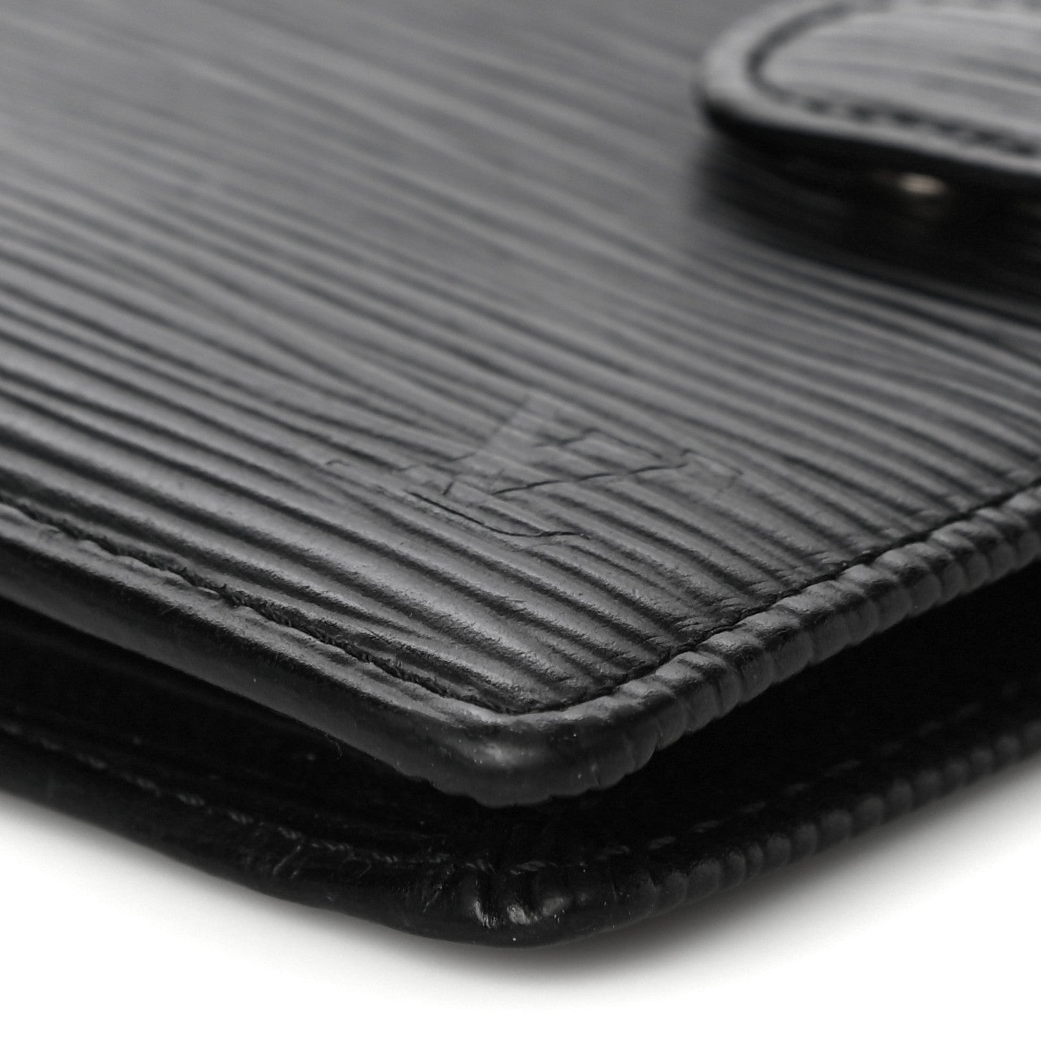Louis Vuitton Epi Porte-Billets Compact Wallet Black 9 of 11