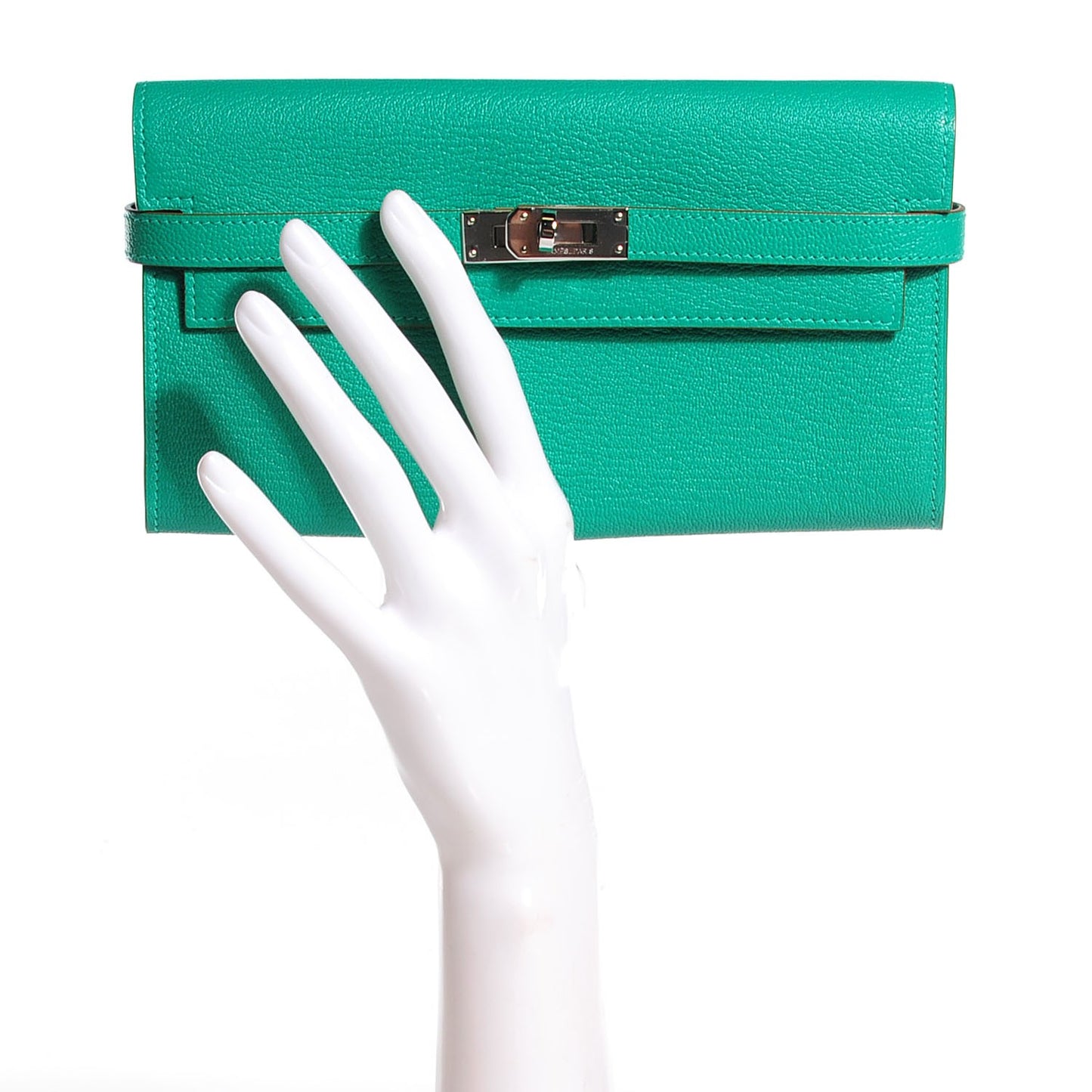 Chevre Mysore Kelly Longue Wallet Menthe