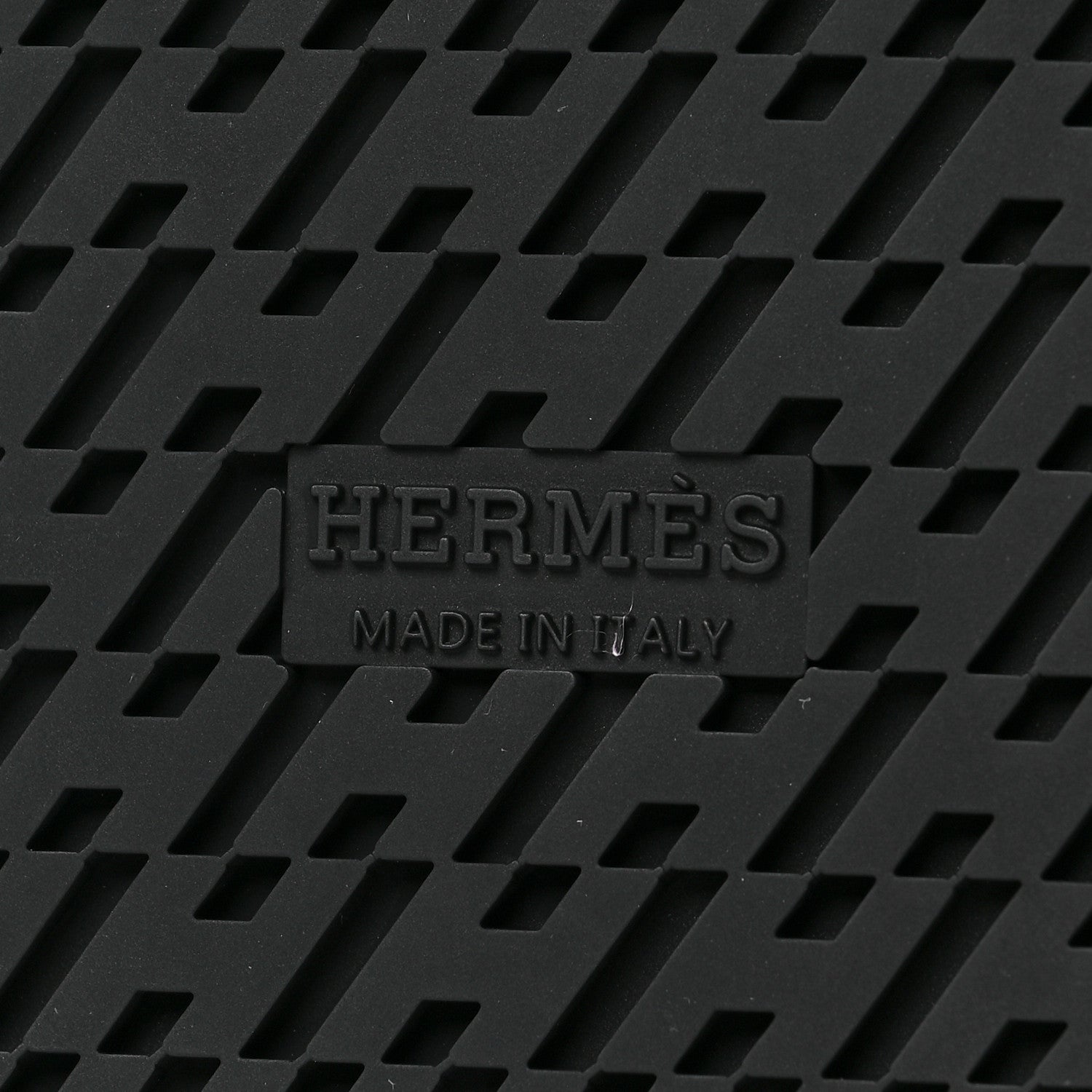 Hermes Calfskin Womens Chypre Sandals 36.5 Black 6 of 8