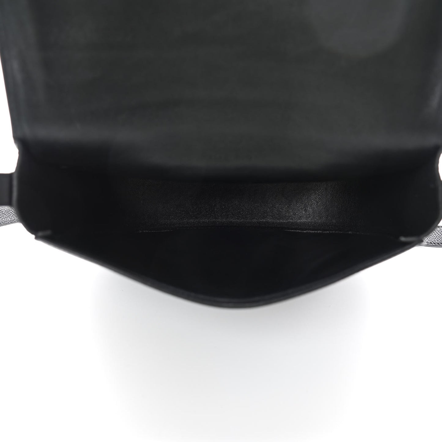 Grained Calfskin Compact Trotteur Black