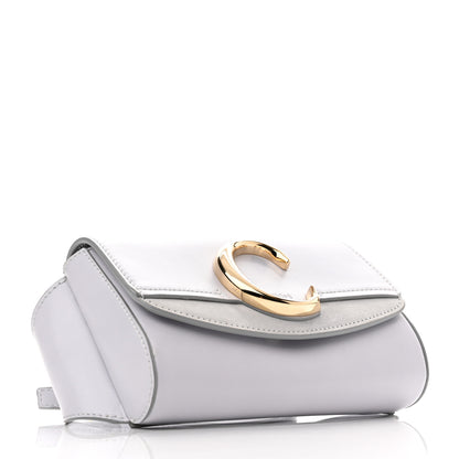 Chloe Calfskin Suede C Belt Bag Light Cloud 4 of 10
