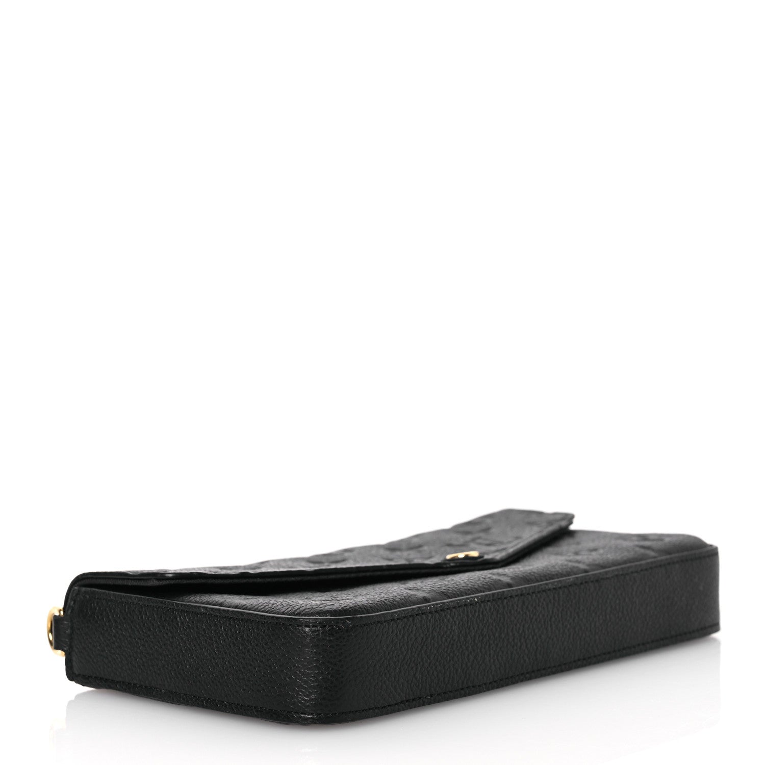 Louis Vuitton Empreinte Pochette Felicie Chain Wallet Black 5 of 19