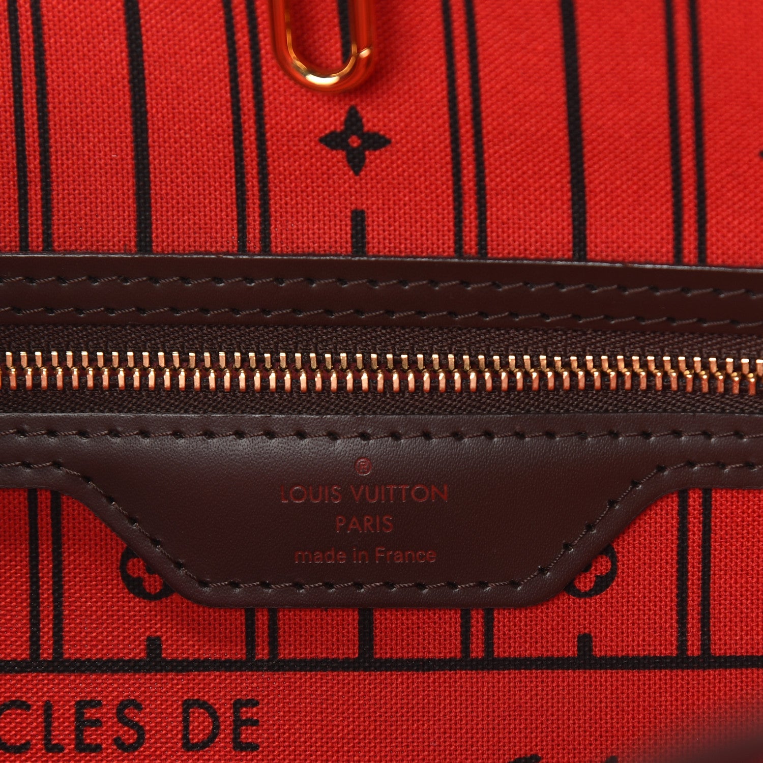 Louis Vuitton Damier Ebene Neverfull PM 6 of 9