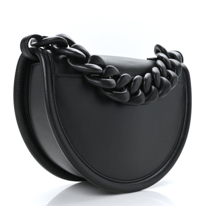 Salvatore Ferragamo Calfskin Aura Shoulder Bag Black 3 of 9