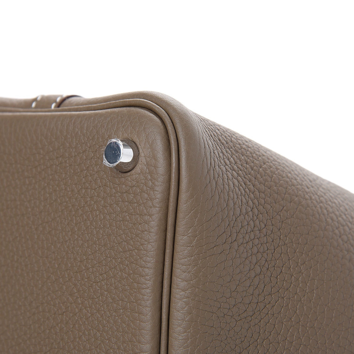 Hermes Taurillon Clemence Picotin Lock 18 PM Etoupe 10 of 11