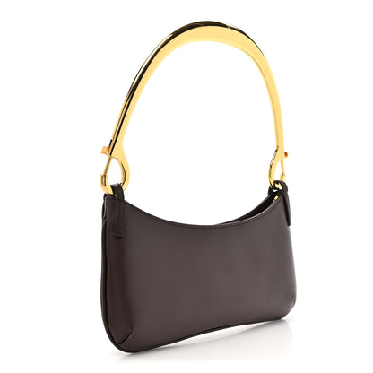 Jacquemus Smooth Calfskin Le Bisou Mousqueton Dark Brown 3 of 10