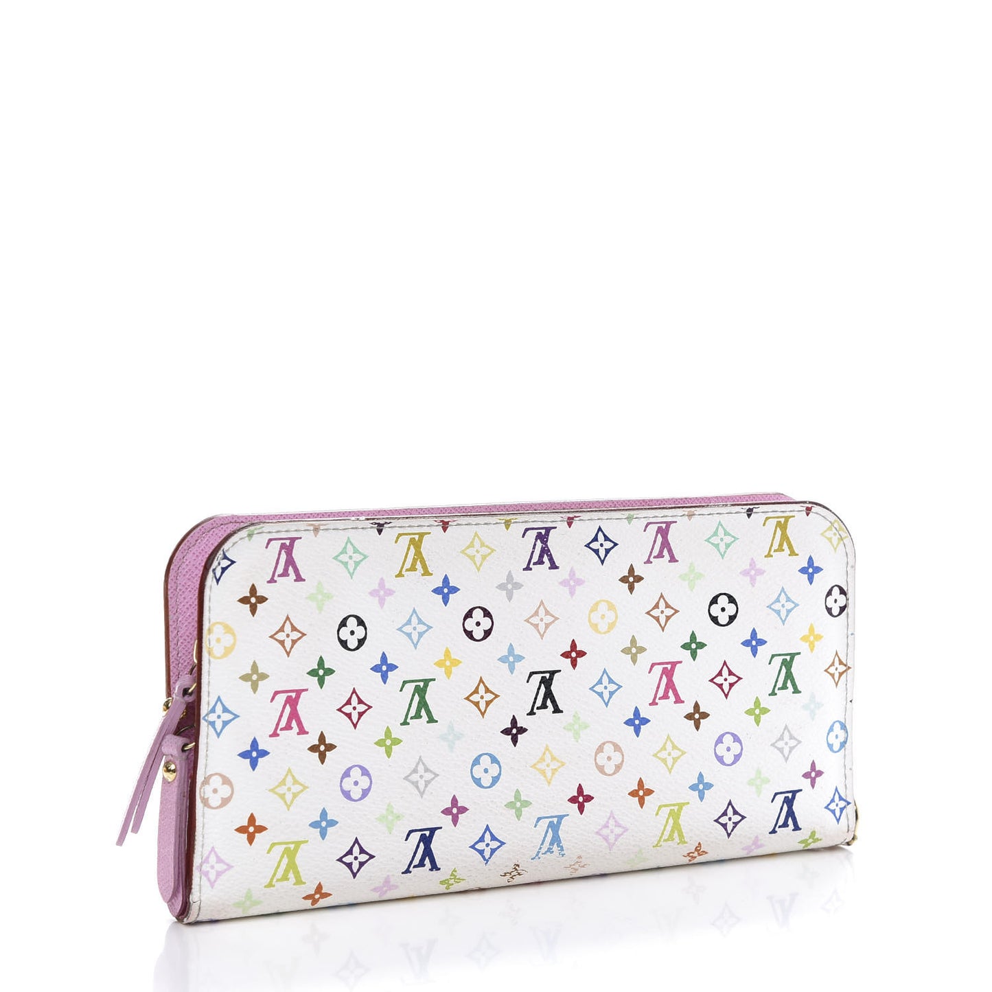 Monogram Multicolor Insolite Wallet White Litchi
