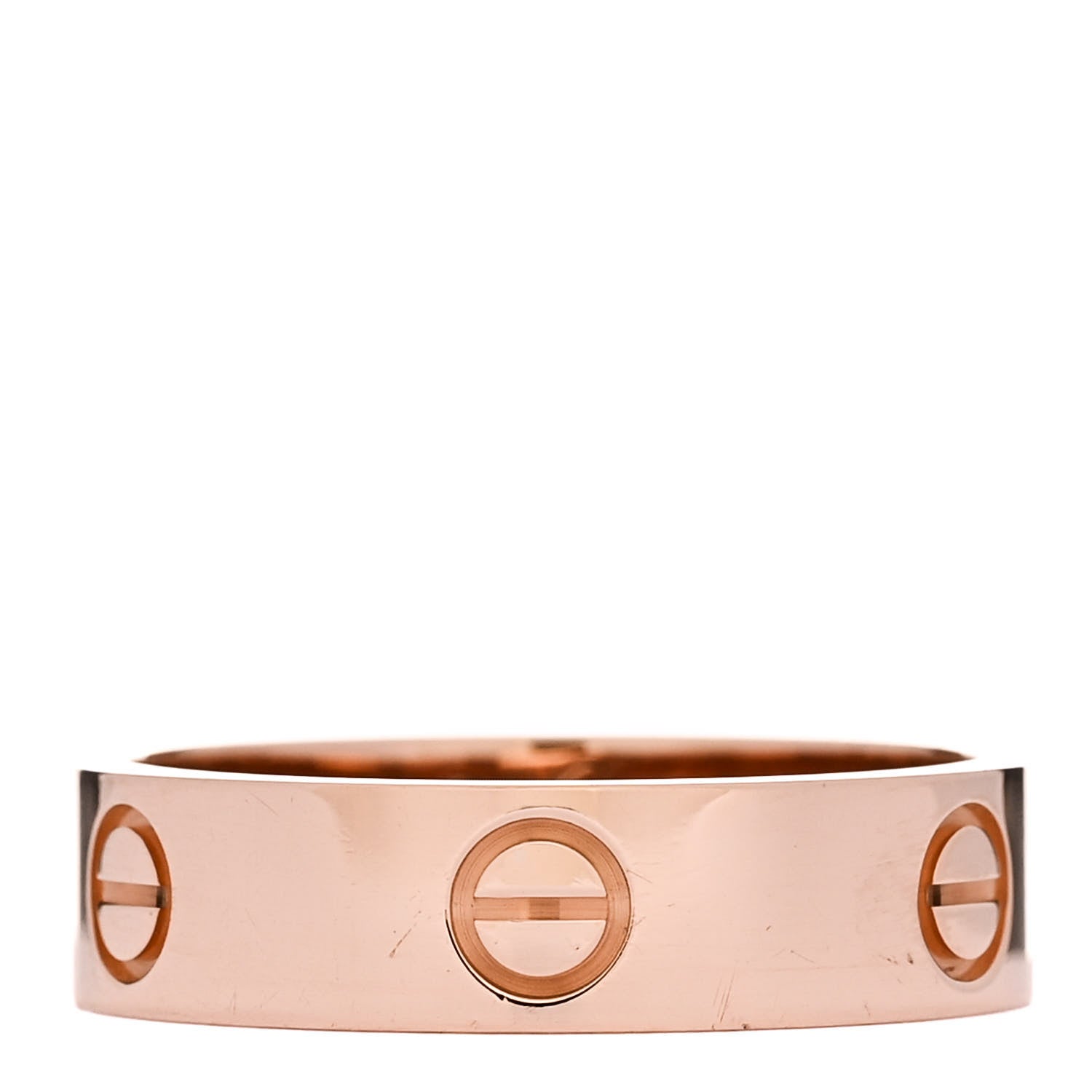 Cartier 18K Pink Gold 5.5mm LOVE Ring 60 9.25 1 of 4