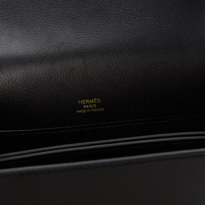 Hermes Evergrain Mini Sac Roulis Black 8 of 11