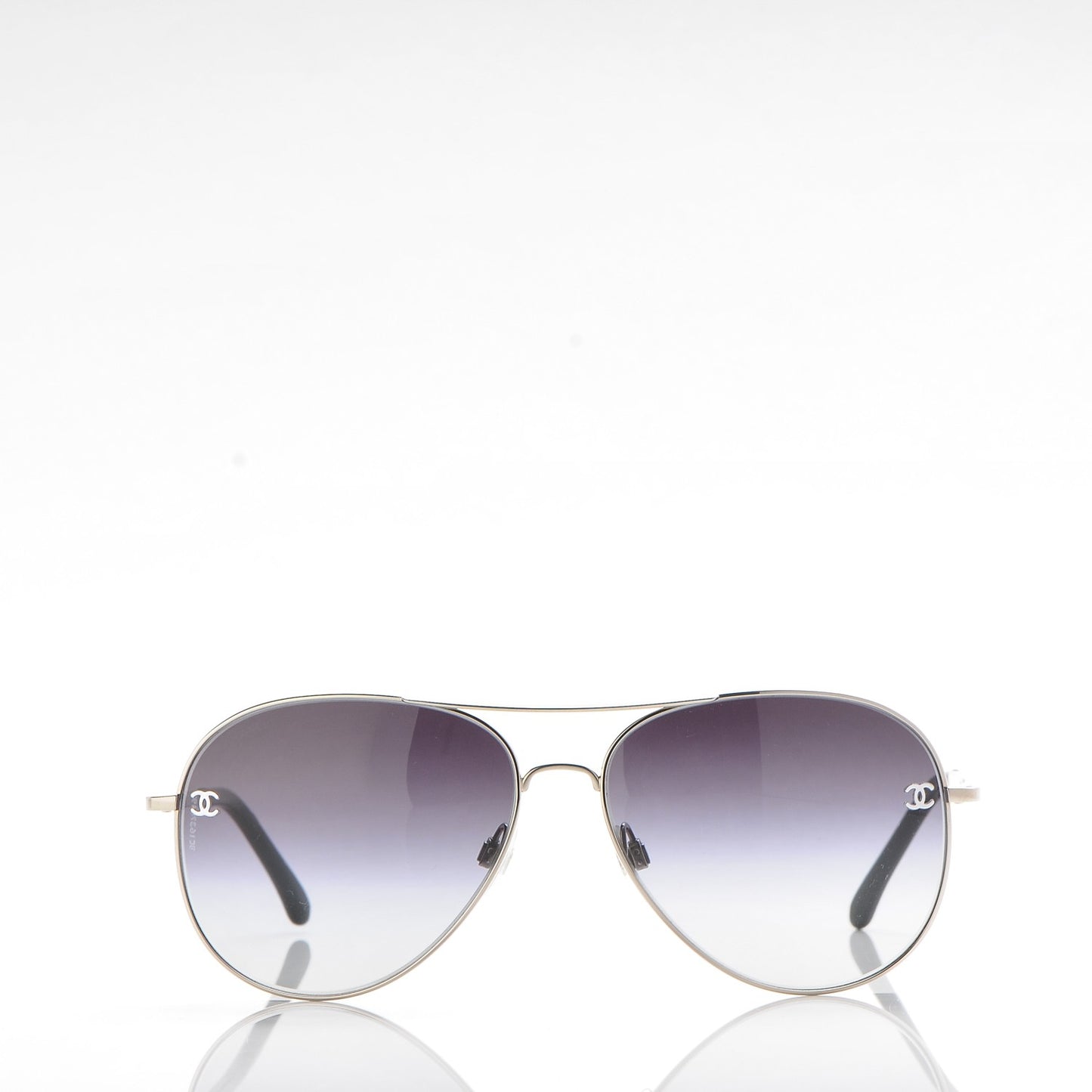 Aviator CC Sunglasses 4189-T-Q Silver