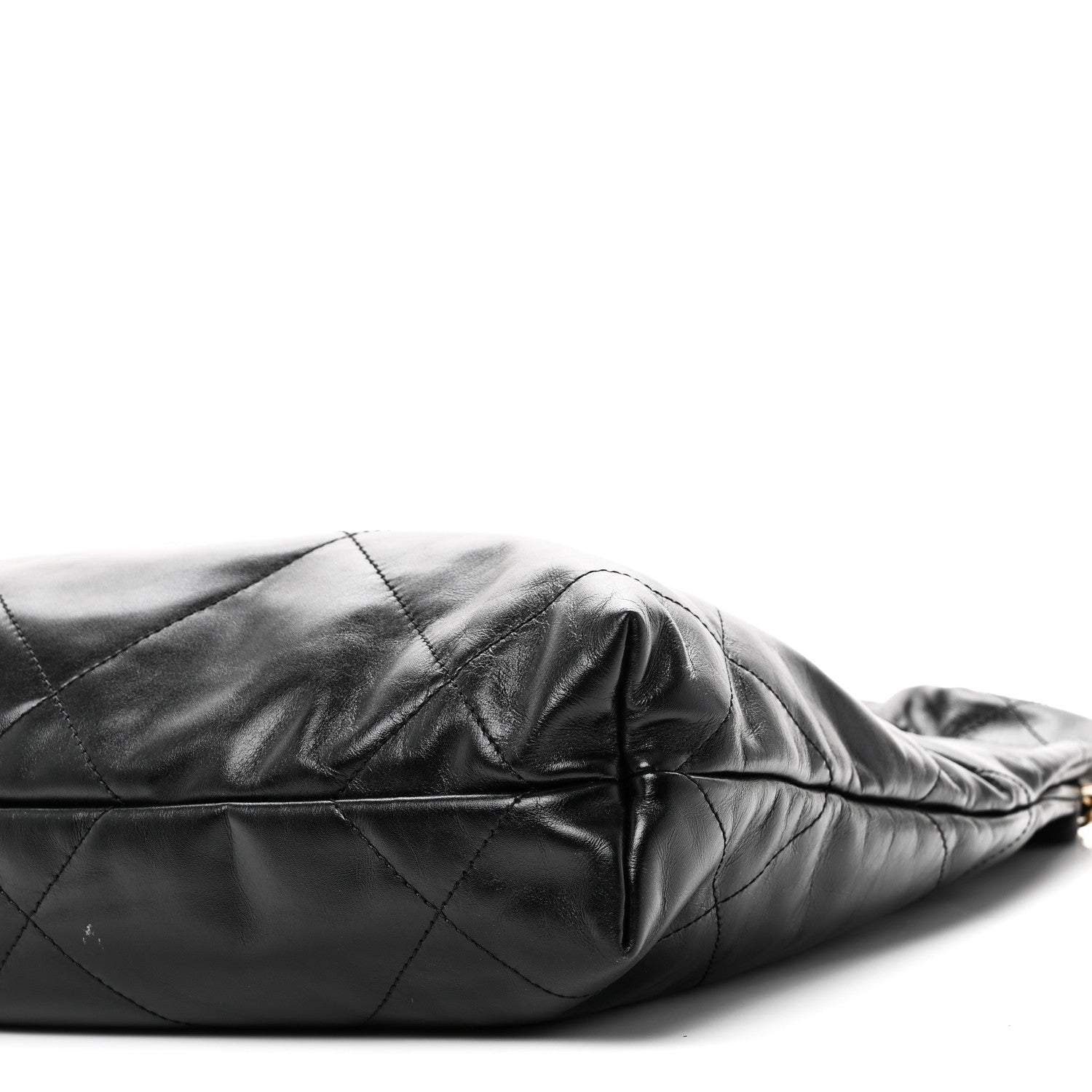 Chanel Shiny Calfskin Quilted Small Chanel 22 Black 12 of 12