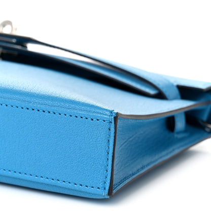 Hermes Chevre Chamkila Kelly Elan Bleu Frida 10 of 10