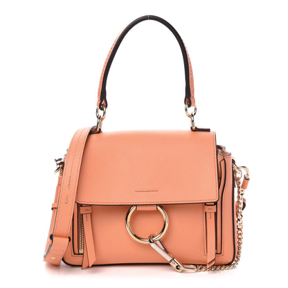 Chloe Calfskin Mini Faye Day Shoulder Bag Canyon Sunset 1 of 11