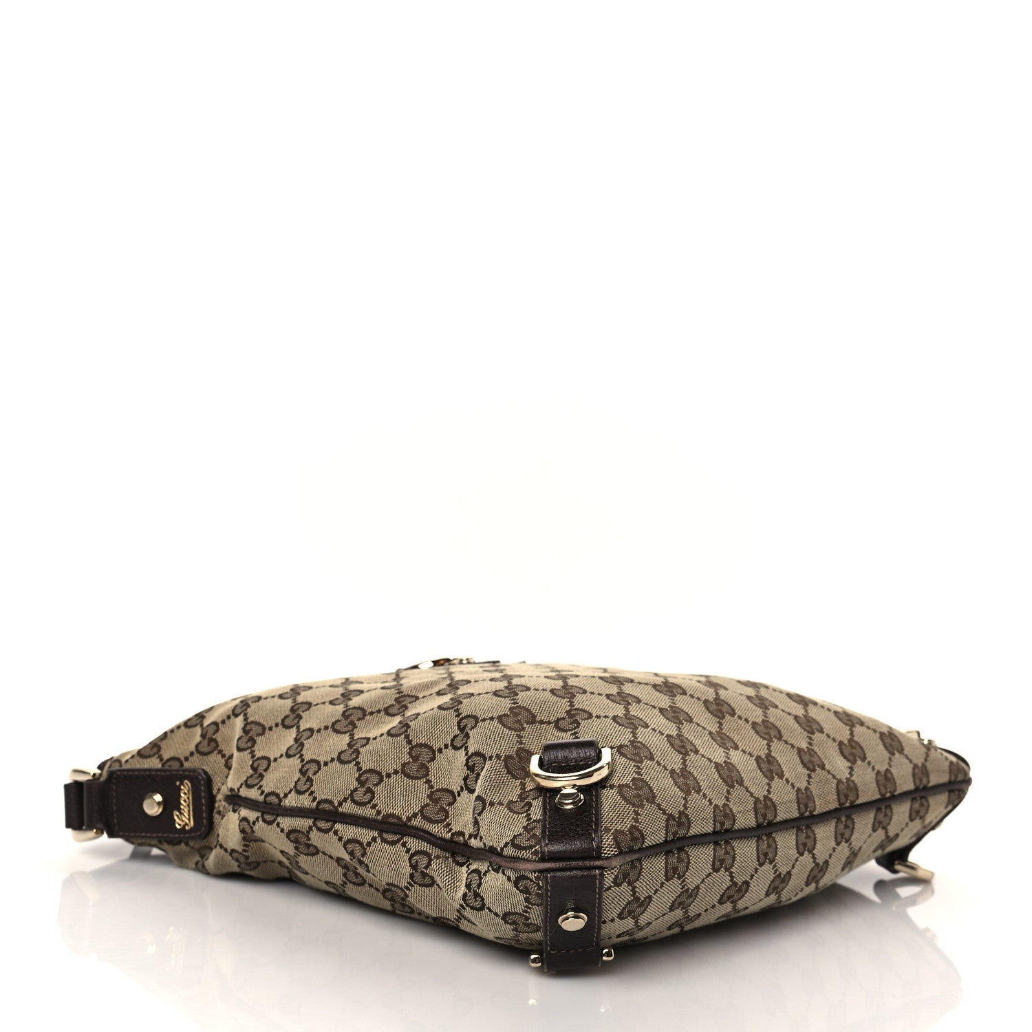 Gucci Monogram Abbey Messenger Bag Dark Brown 3 of 9