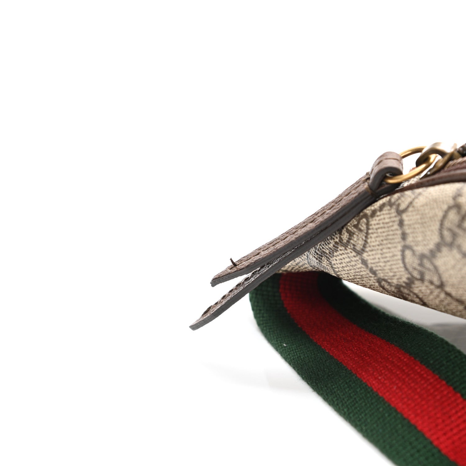 Gucci GG Supreme Monogram Courrier Belt Bag Beige New Acero 11 of 11
